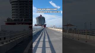 Returning to Virgin Voyages Scarlet Lady after Bimini Beach #virginvoyages #scarletlady #BiminiBeach