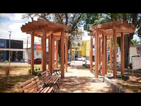 Praça Rui Barbosa ganha novas cores e vida em Wenceslau Braz