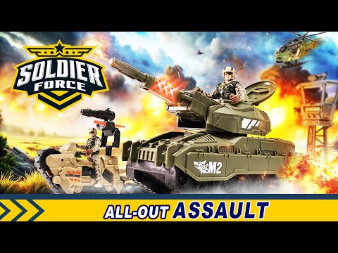 Soldier Force L&S All-Out Assault Playset