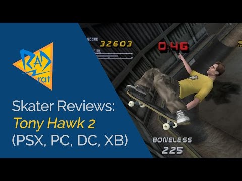 Skater Reviews: Tony Hawk's Pro Skater 2 (PSX, DC, PC, XB)
