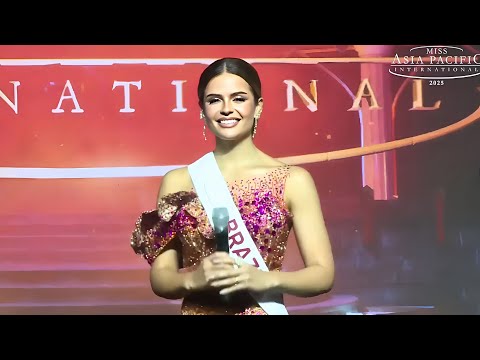 Miss Asia Pacific International 2025 | Isabela Fernandes (4K Full Performance)