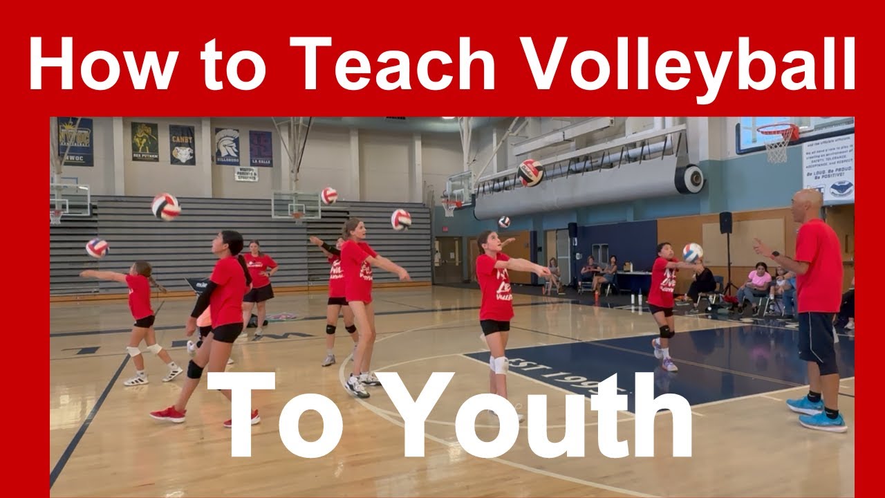 How to teach volleyball to Youth - Coaching Clinic, July 2024
