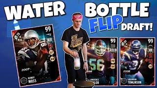 EXTREME WATER BOTTLE FLIP DRAFT!! MADDEN 17 DRAFT CHAMPIONS!!