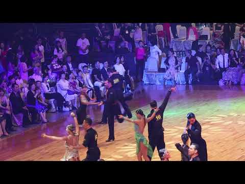 2019 CTC CUP open professional latin Semi Final Cha Cha Cha