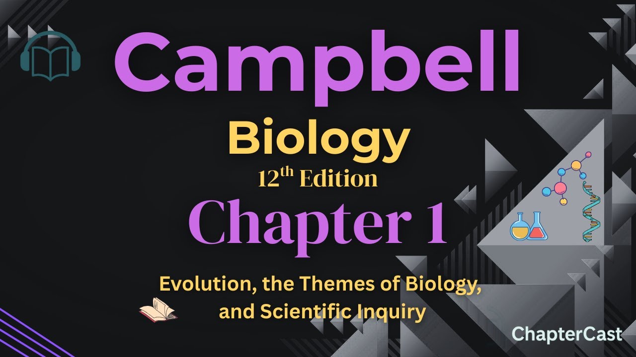 Evolution, Themes of Biology & Scientific Inquiry | Campbell Biology Ch. 1 Review