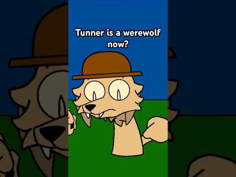 Tunner’s werewolf transformation! #sprunki #funny #werewolf #animation