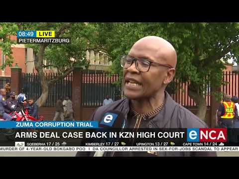 Jacob Zuma's corruption trial resumes