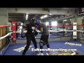 Boxer vs Bodybuilder Sparring - Looks What.