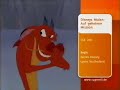 Mulan 2 Abspann 11 04 2008 Super RTL