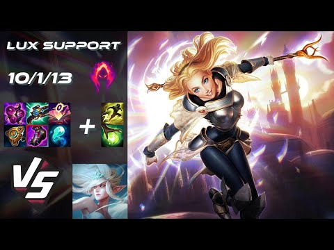SUPPORT Lux vs Janna - EU Grandmaster Patch 25.24