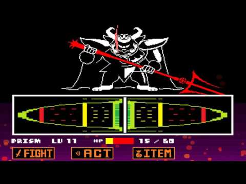 Undertale - Asgore Boss Fight & Kill Only Bosses Ending