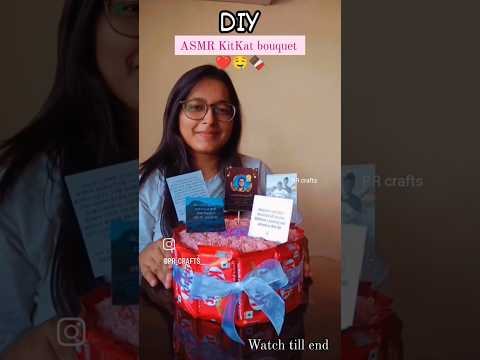 Kitkat/chocolate bouquet ♥️||Message on 9016662980🥰|| #diy #subscribe #kitkat #bouquet #chocolate