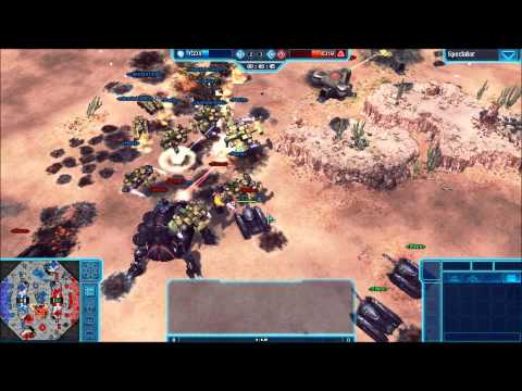 Command & Conquer 4 - Dual Cast - F.I.M.Z vs Epic Dudes