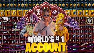 WORLD NO 1 ACCOUNT INVENTORY | PUBG MOBILE VIDEO