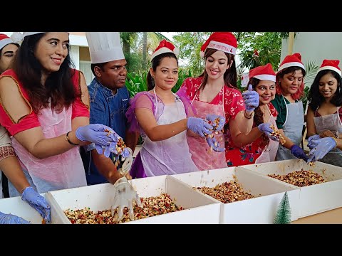 Actress Anitha Sampath Cake Mixing at Four Points by Sheraton, Mahabalipuram