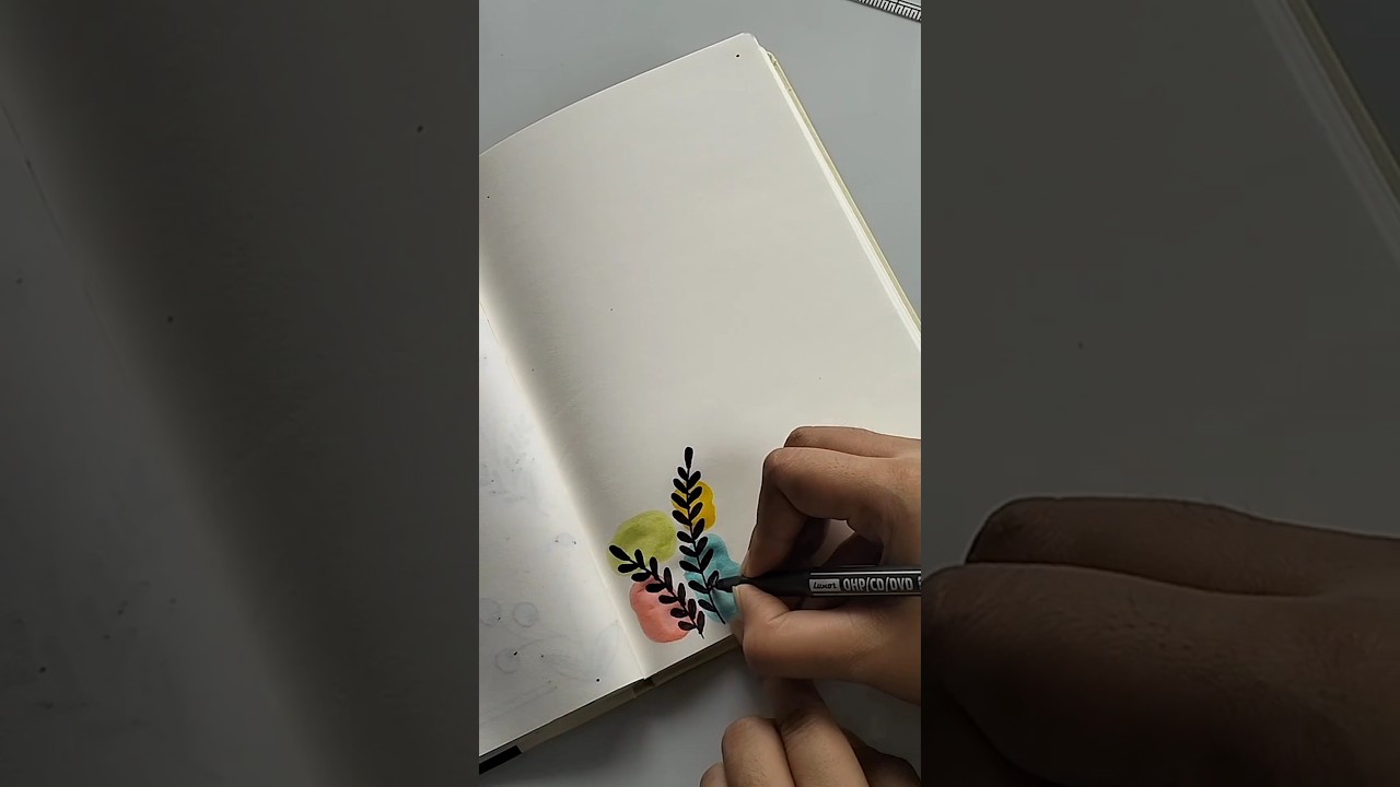 Aesthetic border tutorial🌟🌟#shorts#art#easy#aesthetic#border#design#tutorial#yt#shortsfeed#trending