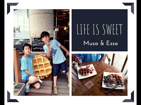 Korean street waffles / Korean ice-cream waffles