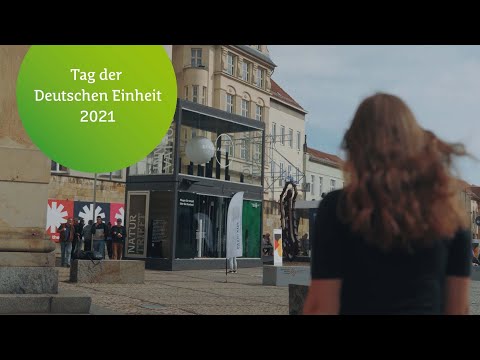 Das Saarland auf der #EinheitsEXPO zum Tag der Deutschen Einheit in Halle (Saale)