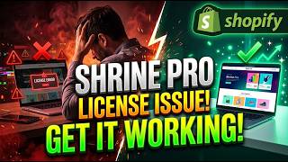Shrine Pro License Blocked? 😱 Get It Working Again! | Shopify Theme Solution