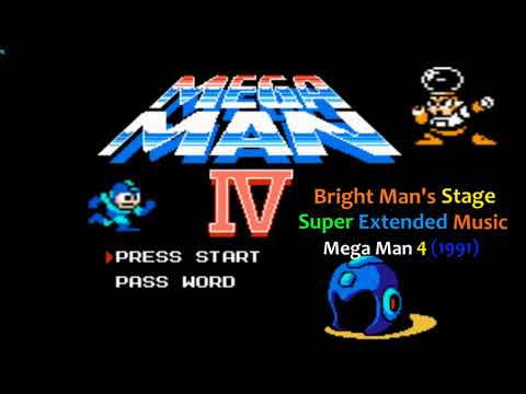 Mega Man 4 (NES) - Bright Man Stage Music (Mega Extended!!)