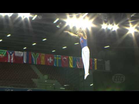 Dmitry USHAKOV (RUS) -- 2013 Trampoline Worlds, Qualifications