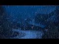Barulho de Chuva para Dormir e Relaxar ⛈ Som de Chuva Forte Vento e Trovoadas à Noite #2 Rain Sounds