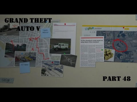 SETTING UP FOR THE BIG SCORE!! SUBTLE APPROACH - Part 48 - Walkthrough - GTA V