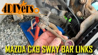 How to Replace the Front Sway Bar Links on a Mazda CX9 (2007-2015)