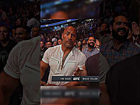 The best UFC crowd cam 🥶 #mma #ufc #crowdcam #edit #fyp #viral #ironman #therock