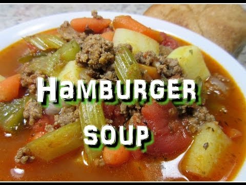 How To Make Hamburger Soup ~ Easy One Pot Power Soup...