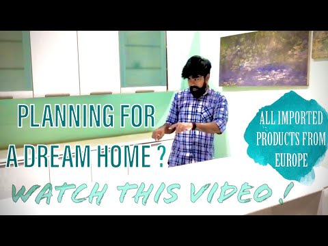 Modern acrylic modular kitchen