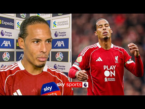 Virgil van Dijk FULL post-match interview as Liverpool lose to Man Utd | "We have to stay humble"