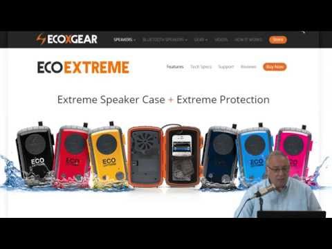 The Gadget Professor #197 Eco Extreme Waterproof Speaker Case
