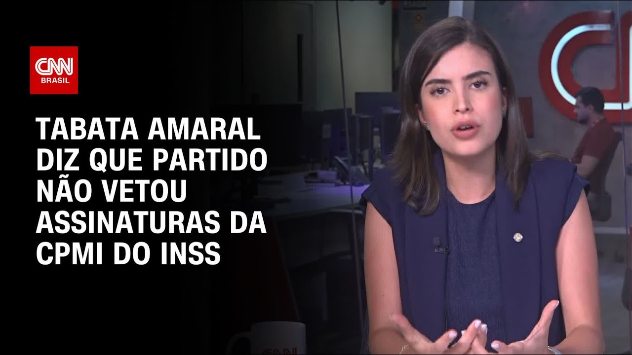 “PSB não impediu ninguém de assinar CPMI do INSS”, diz Tabata Amaral | CNN ARENA