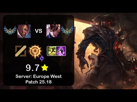 Lucian Mid vs Quinn - EUW Challenger - Patch 25.18