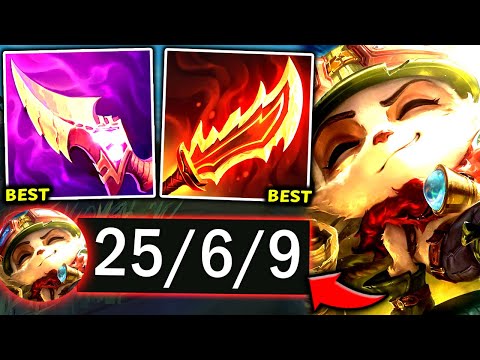 TEEMO TOP HARDEST 1V9 OF MY ENTIRE LIFE (VERY DIFFICULT GAME) - 2025 Teemo TOP Gameplay Guide