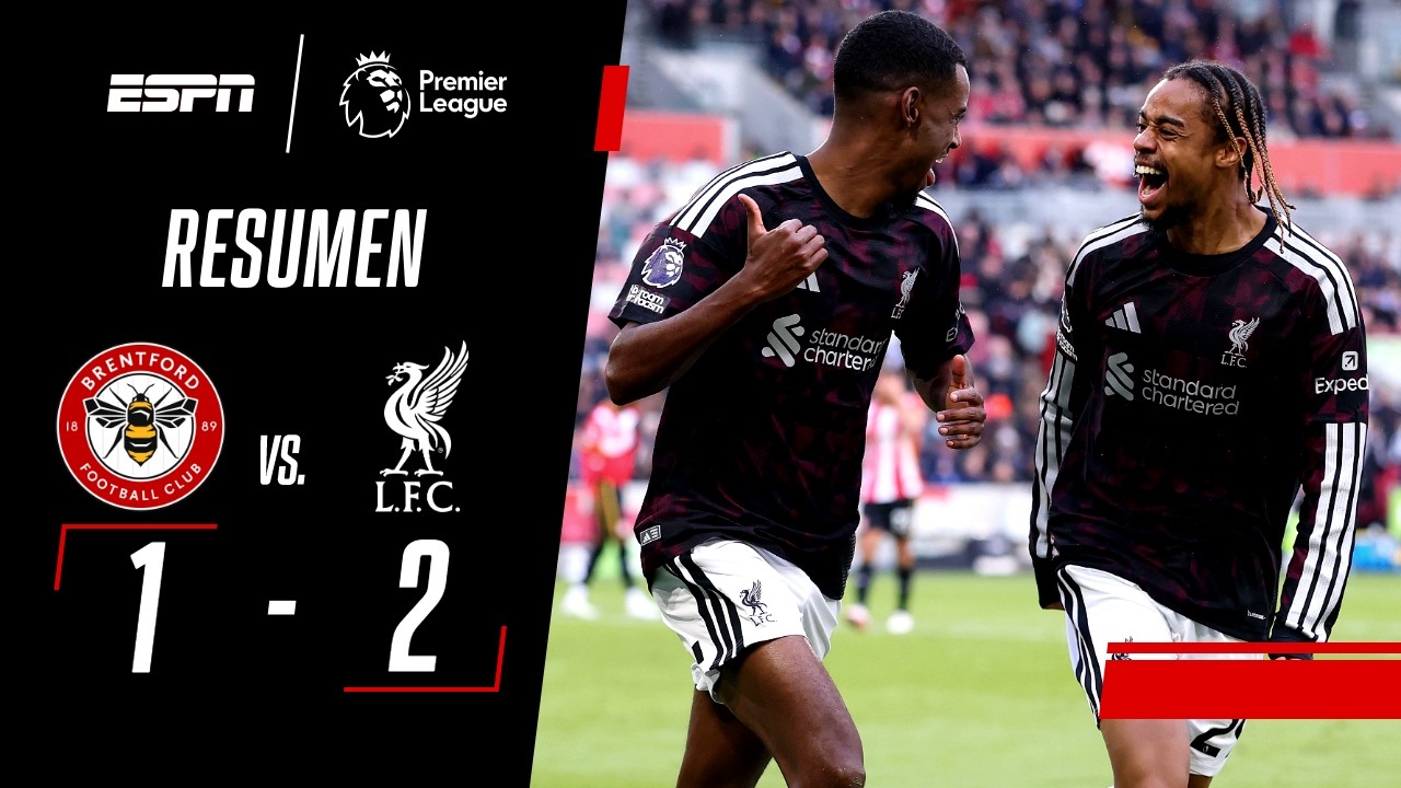 EL LIVERPOOL DE ALEXIS APROVECHÓ 2 ROJAS Y VENCIÓ AL BRENTFORD | Brentford 1-2 Liverpool | RESUMEN