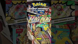 WALMART DROP TONIGHT BE EARLY OR MISS OUT 😳#pokemoncards #walmartdrop #pokemonrestock #tcgcommunity