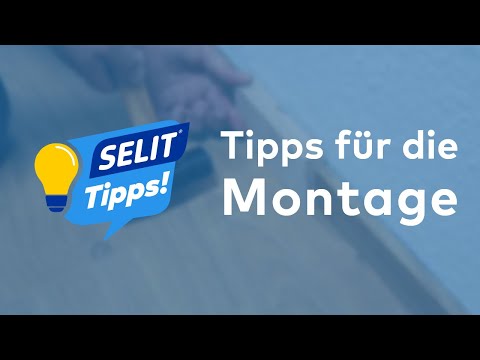 So halten die SELITSTYLE Sockelleisten sicher an der Wand - SELIT Tipps!