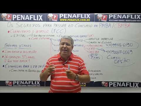 Segredos para passar no Concurso da PMBA / CBMBA - Esse vídeo vai garantir a sua aprovação.