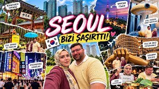 SEOUL BİZİ ŞAŞIRTTI! 🇰🇷 Seul Vlog 1 | İlk Kez Kore Barbeküsü Yedik! Böyle Beklem