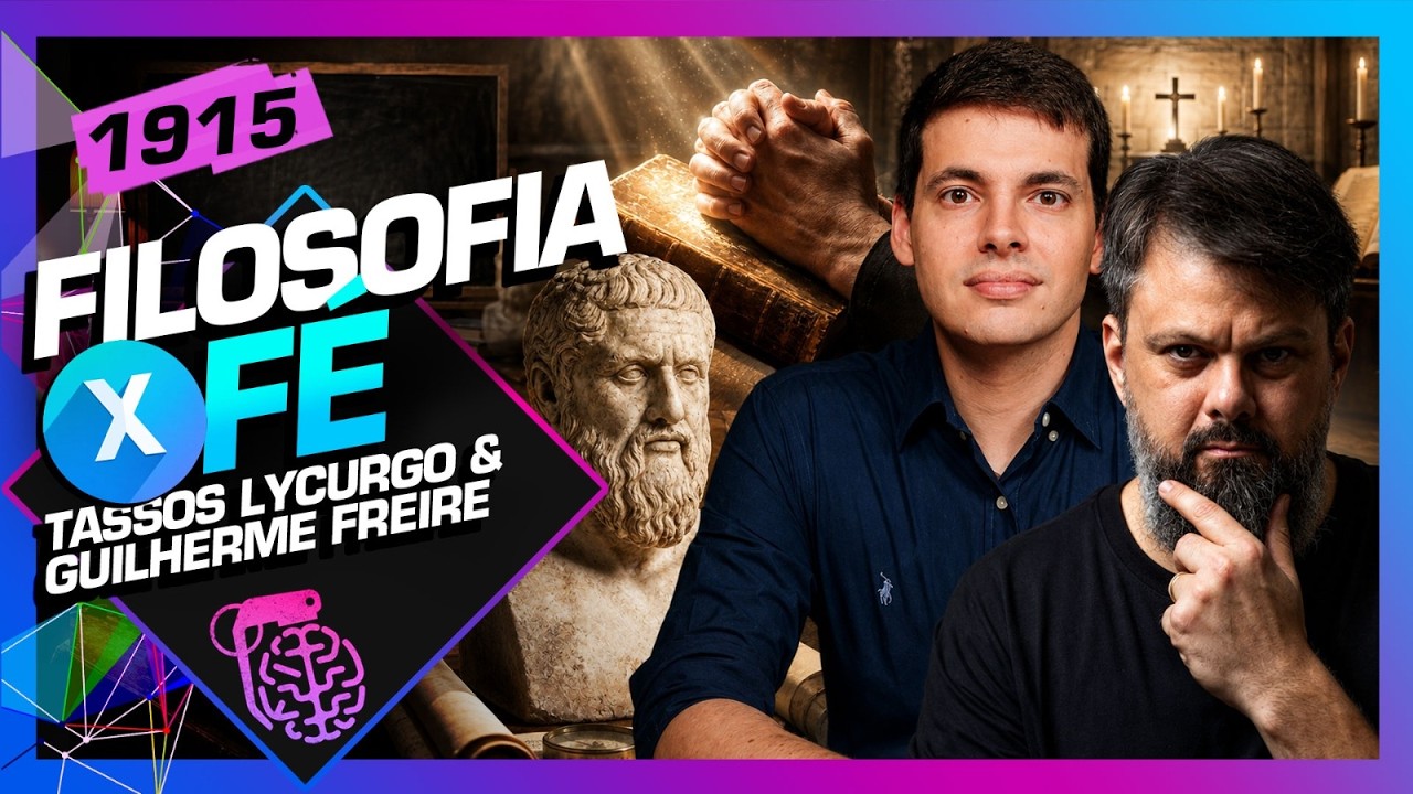 FILOSOFIA X FÉ: TASSOS LYCURGO E GUILHERME FREIRE - Inteligência Ltda. Podcast #1915