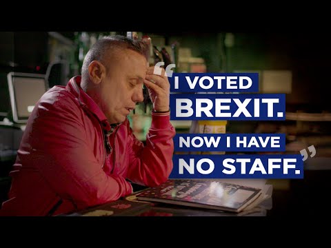 Bar Owners Run Out Of Beer & Staff As Workers Flee Brexit Britain.