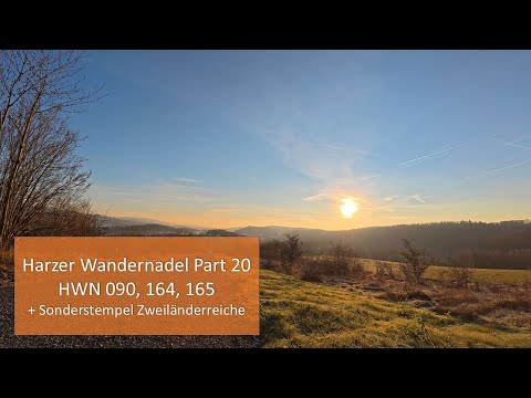 Alle Harzer Wandernadel Part 20 - HWN 090, 164, 165 + Sonderstempel