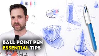 5 Drawing Essential Drawing Tips with Ballpoint Pen