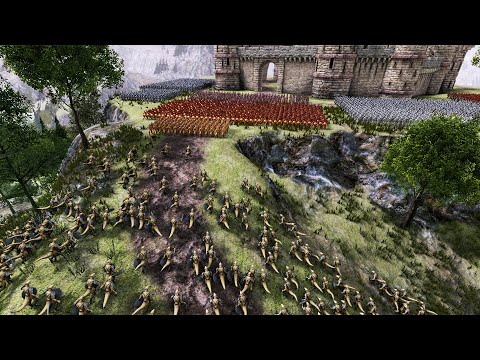 Lizardman Lay Siege to The Castle Ultimate Epic Battle Simulator UEBS