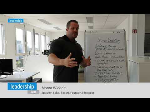 Leadership Days 2018 - die 3 TIpps von Marco Wiebelt