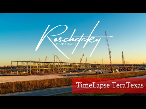 Timelapse Giga Texas - EP1 - GigaTexas or TeraTexas or GigaTexas?