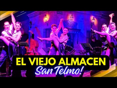THE OLD WAREHOUSE UNIQUE TANGO SHOW in Buenos Aires 🇦🇷 San Telmo Neighborhood ✅️ 2025