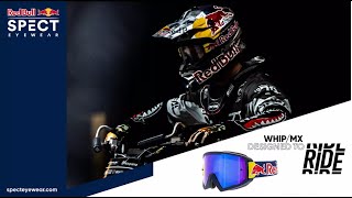 REDBULL SPECT okuliare WHIP - biele + číre plexi